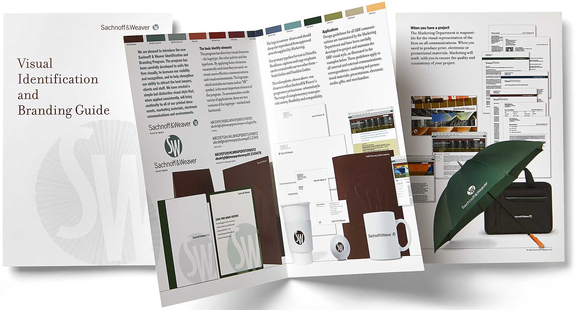 sachnoff-and-weaver_identity-branding-guidejpg.jpg Art Direction by: Bart Crosby, Crosby Associates